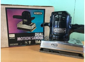 Sears Craftsman Electric  Dual Motion Sander New With Box