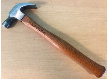 Craftsman USA Finishing Hammer With Mahogany Handle, New