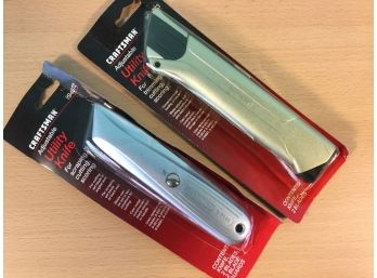 Two Craftsman Utility Knifes, New