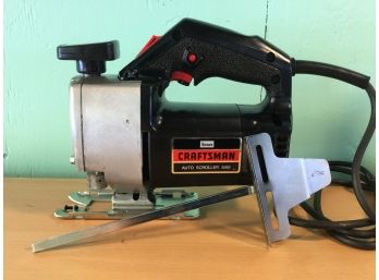 Sears Craftsman Electric Auto Scroller Saw With Guide