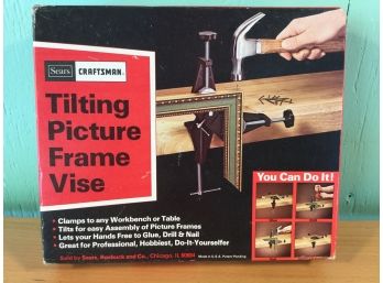 Sears Craftsman Tilting Picture Frame Vise, New In Box