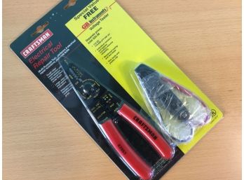 Craftsman USA Electrical Wire Stripper Tool With Voltage Tester