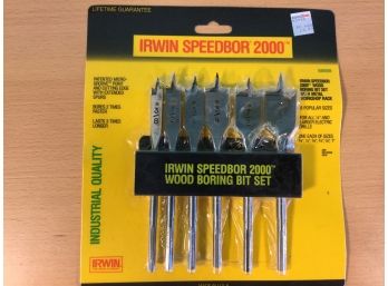 Irwin Speedbor 2000 Wood Boring Bit Set 3/8” - 1”