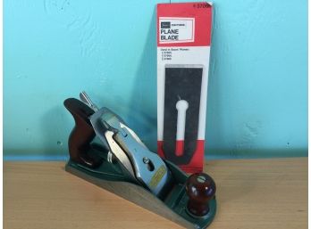 Sears Craftsman USA Plane 9 1/2” With Extra 2” Cutter , New In Box