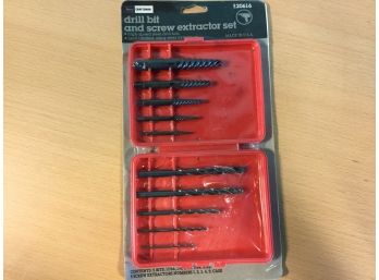 Sears Craftsman Drill Bit And Screw Extractor Set