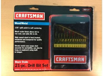 Craftsman 21-pc Drill Bit Set