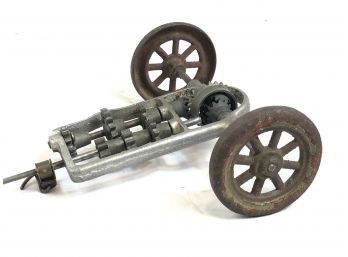 Super Cool Antique Erector Set Type Transmission With Differential