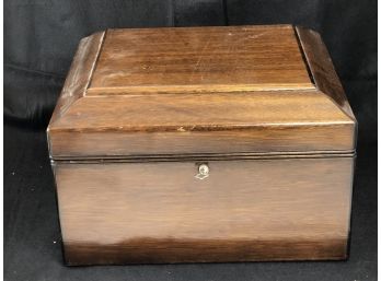 Antique Wooden Bristol Radio Receiver Box