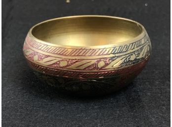 Decorative Brass Bowl