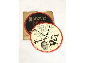 Vintage Charles H. Goren Bridge Wheel