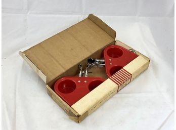 Very Cool Mid Century Card Partners Table Clamp For Playing Cards