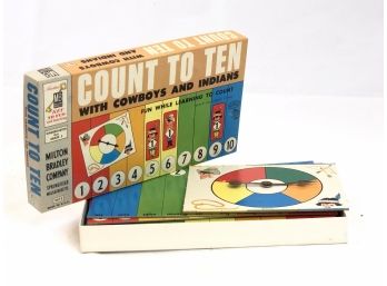 Vintage Count To Ten With Cowboys And Indians Game