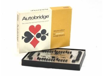 Vintage Autobridge Self Playing Bridge Game