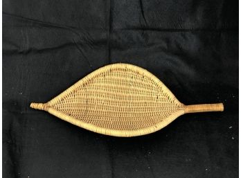 Vintage Wicker Serving Basket