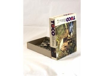 Vintage Mill And Waterfall Puzzle