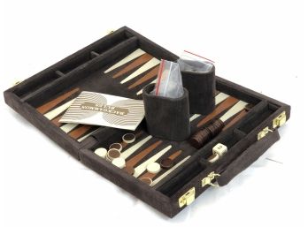 Vintage Travel Backgammon Set