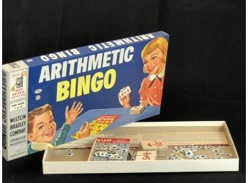 Vintage Arithmetic Bingo Game