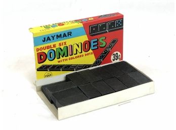 Vintage Jaymar Double Six Dominoes