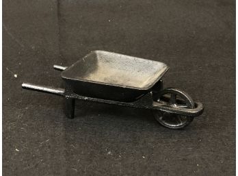 Antique Cast Iron Toy Wheelbarrow