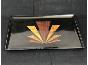 Art Deco Couroc Serving Tray