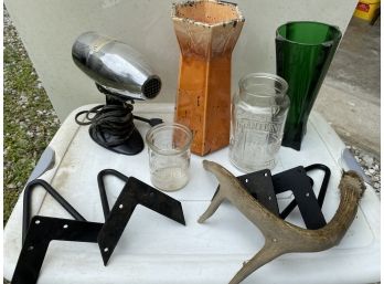 A Group Of Vintage Items