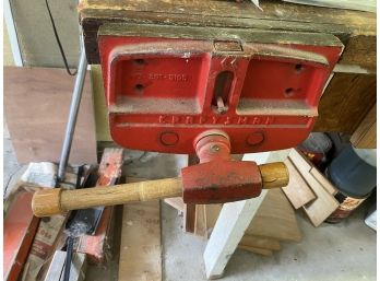 Craftsman  Vintage Wood Working Bench Vise - Quick Release