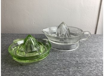 2 Glass Juicers