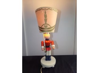 Wood Toy Soldier Lamp