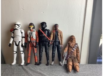 Lot Of 5 Plastic Star Wars Toys