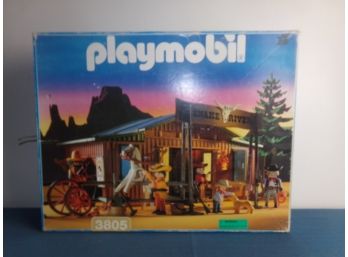 Playmobil Snake River Ranch In Original Box