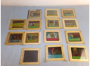 Lot Of 10 Kansas City Slide Company Glass Slides