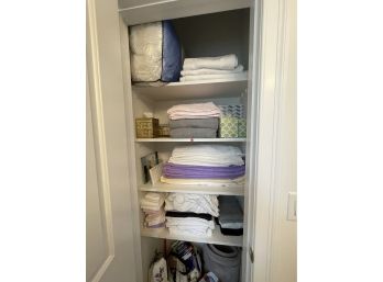 BATH TOWELS, LINENS, SHEETS, ETC.