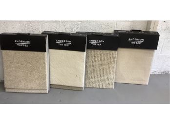 Six Carpet Samples As Pictured