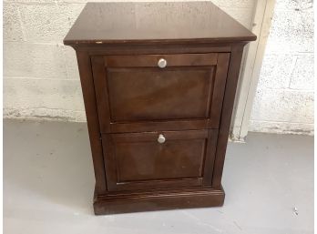 Wood File Cabinet