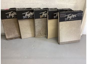 Eight Carpet Samples As Pictured