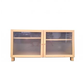 Ikea Light Wood Tone TV Console