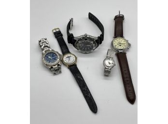 Lot Of Five Assorted Watches