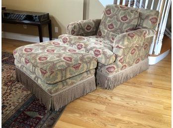 Incredibly Super Comfortable LARGE - CHAIR AND A HALF WITH OTTOMAN - Down Filled - From Wayside Furniture