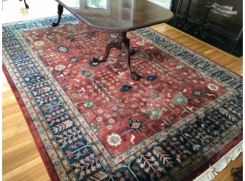 Fantastic Large  ASANA Rug - Hand Made Wool Rug - Beautiful Colors 13'4' X 8'.8' VERY LARGE - Paid $5,000