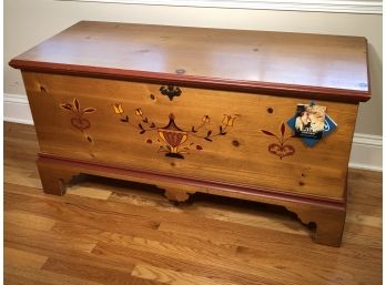 Fabulous LANE Cedar Lined Blanket Chest From MUSEUM OF AMERICAN FOLK ART Collection - Original Tags GREAT FIND