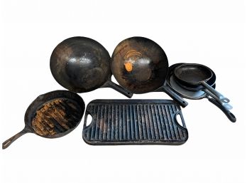 Cast Iron & Other Assorted Cookware