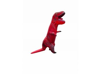 Inflatable T-Rex Costume (adult) With Battery Operated Fun. Just In Time For Halloween!