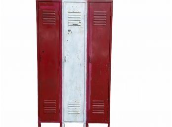 Cool Vintage Metal Locker Looking For Love.  Great For A Kids Room, Entry Way, Bathroom Or Mudroom