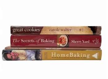 4 Baking Cookbooks