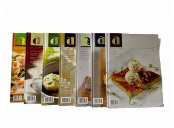 Great Collection Of 7 Art Culinaire Hardcover Books.