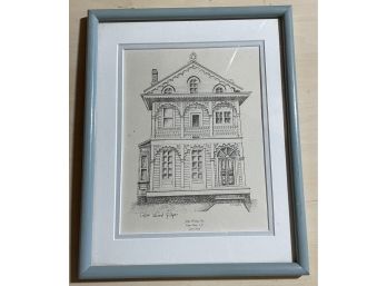 Framed And Signed 'john Wesley Inn'