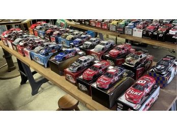 Large Lot Of Nascar Collectors Cars