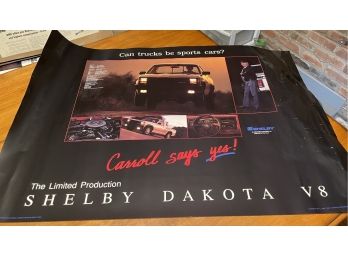 Shelby Dakota V8 Poster