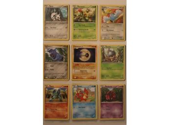 18 Pokemon Cards - Aron, Maractus, Swablu And More