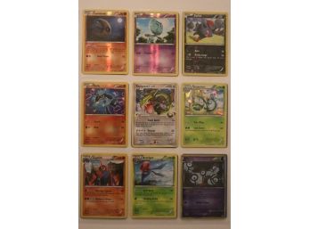 18 Pokemon Cards - Lunatone, Elgyem, Rayquaza C, And More